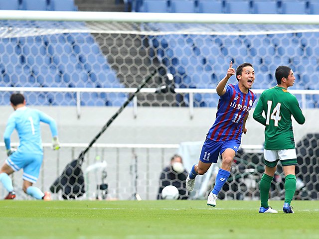 突然のオファーに「え、なんで俺？」選手権優勝、山梨学院“11番”廣澤灯