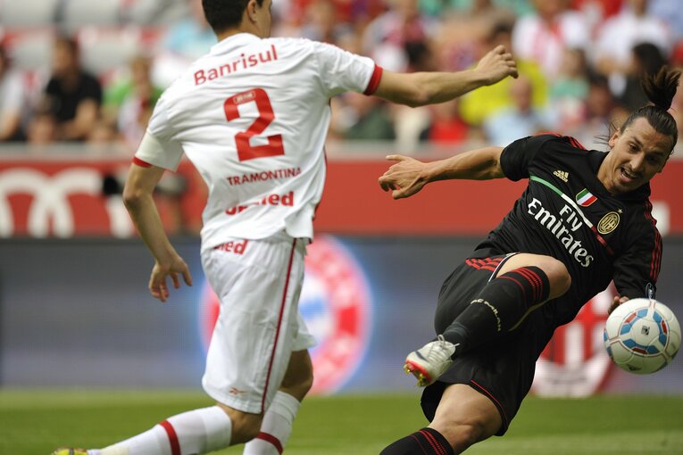 2011年のイブラ様　©Sports Graphic Number