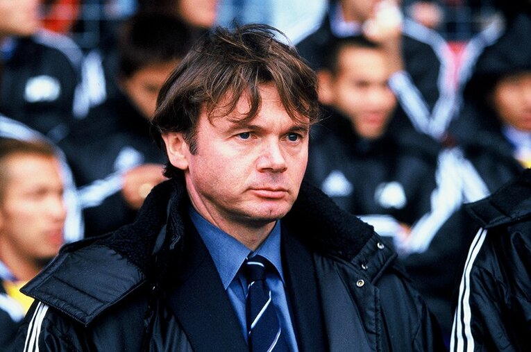 2002年W杯で日本をベスト16に導いたトルシエ。エキセントリックな言動でも注目された ／ photograph by Kazuaki Nishiyama