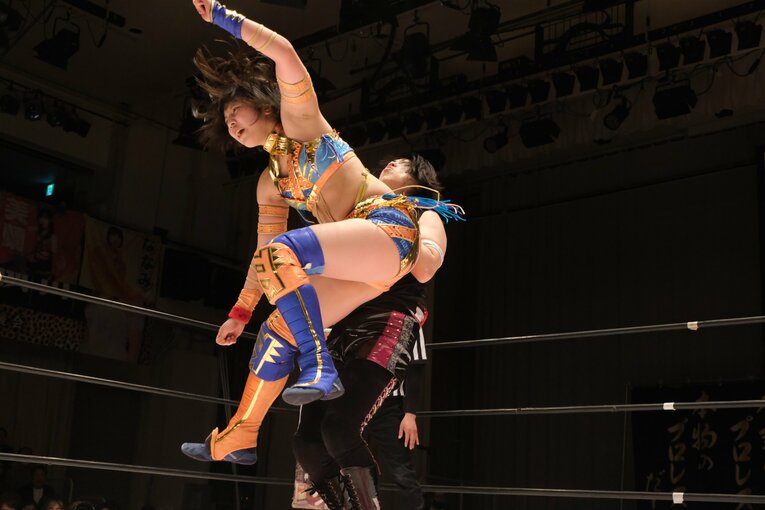 ディアナの試合の様子　©Norihiro Hashimoto