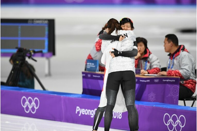 平昌五輪の女子パシュート©Asami Enomoto/JMPA
