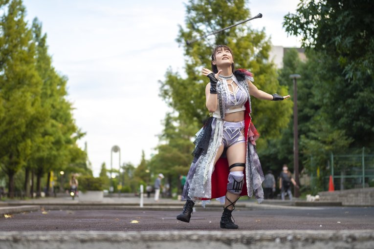 コスチューム姿の“リングの妖精”なつぽい