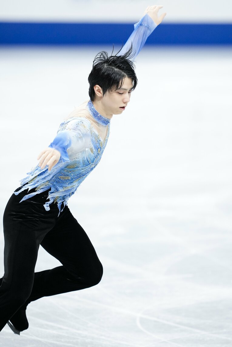 2021-2022シーズンのショートプログラム『序奏とロンド・カプリチオーソ』。2021年12月の全日本選手権が初のお披露目となった　©Asami Enomoto