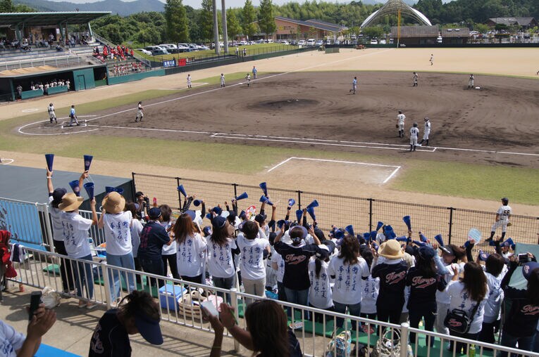 約20年にわたって大会が開かれてきたスポーツピアいちじまの野球場。従来の決勝の地