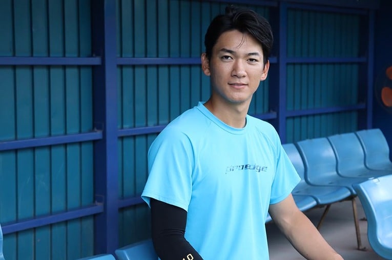 大阪桐蔭「2018年最強世代」のメンバーで現ドラフト候補・山田健太（立教大4年）　©Genki Taguchi