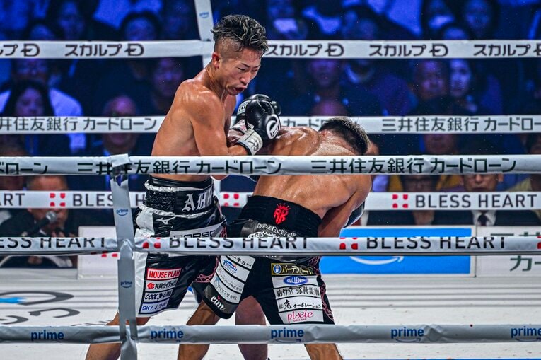 井上拓真vs.堤聖也（WBA世界バンタム級タイトルマッチ）©Takuya Sugiyama