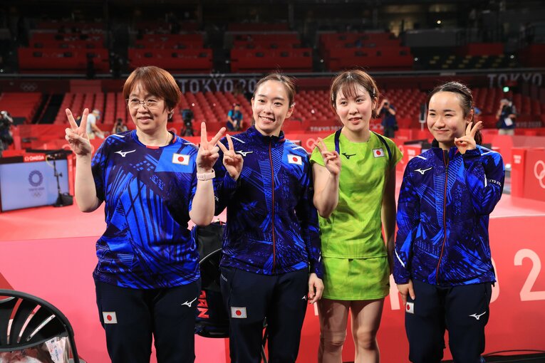 「ダブルスを石川さんと戦えて、すごく心強いです」 卓球女子団体のカギを握る平野美宇にチームが伝えていたこと(5)