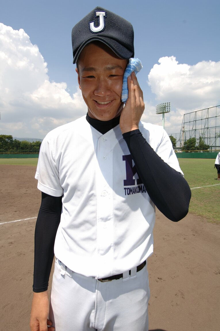 2006年、日本高校選抜の一コマ　©Takashi Shimizu