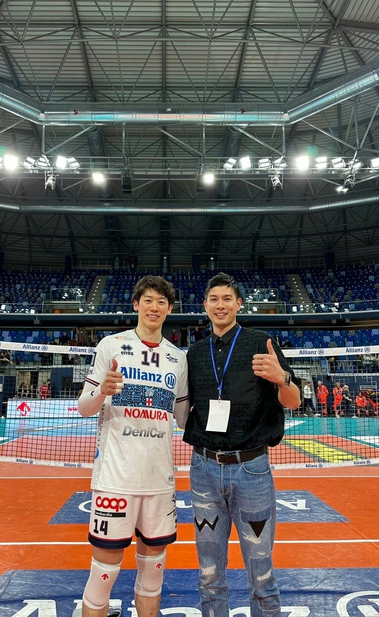 今年3月、イタリア訪問時に撮影（本人提供）