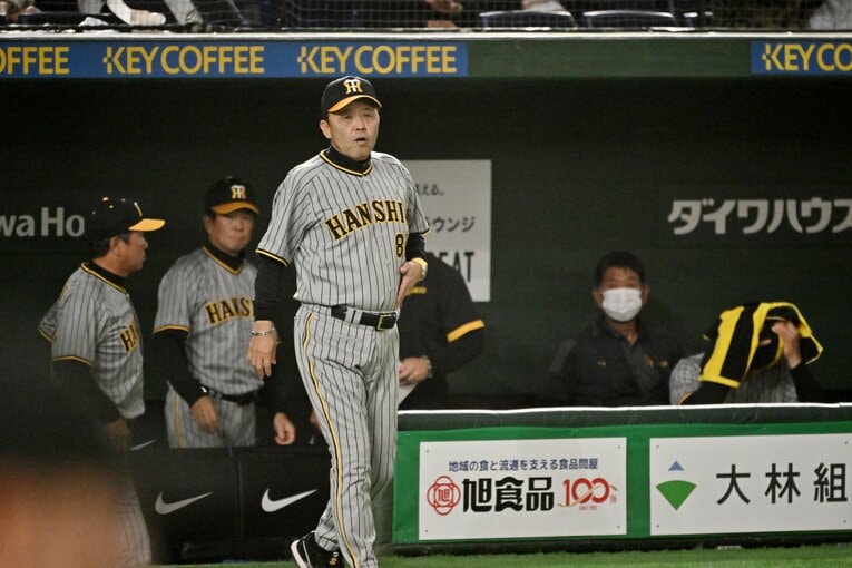 現在、阪神を率いる岡田彰布監督　©Hideki Sugiyama