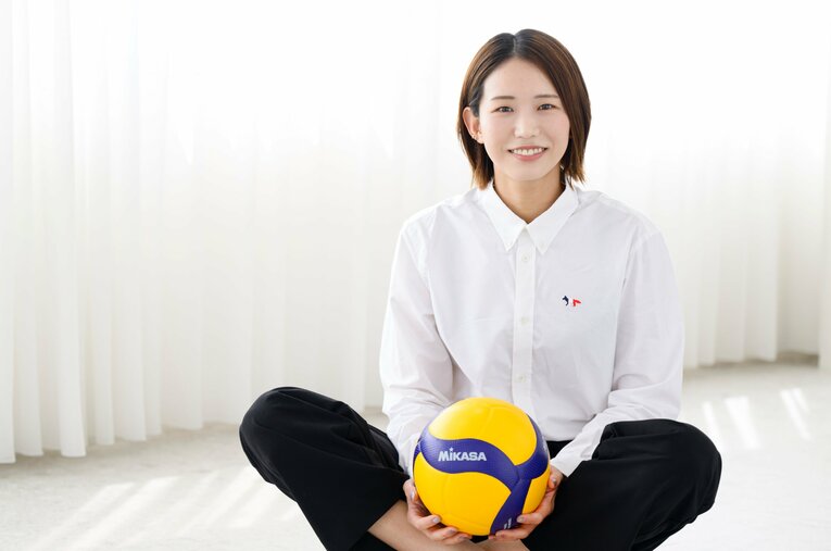 選手目線で女子バレー界が抱える課題を口にした古賀紗理那（28歳）。辛らつな言葉が並ぶが、そのウラにある真意とは？ ／ photograph by Koichiro Matsui