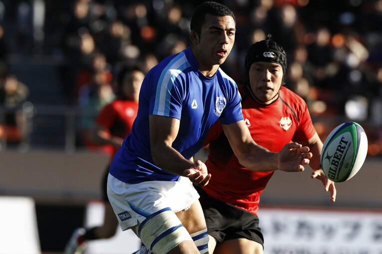 大学選手権決勝、東海大3年のリーチマイケル　©︎Tamon Matsuzono