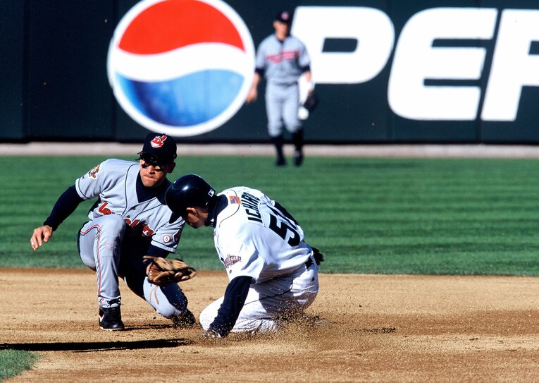 マリナーズ時代のイチロー（2001年）©︎Naoya Sanuki