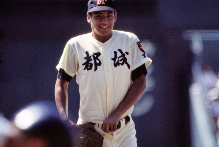 都城のエースとして活躍した田口竜二。1984年のドラフト会議で南海ホークスから1位指名を受けた。