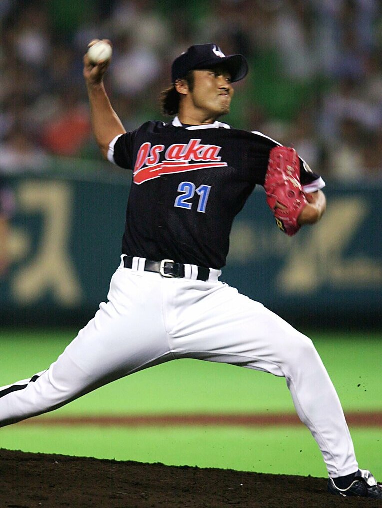 2001年6月13日、盛田幸妃は脳腫瘍からの復帰後初勝利をあげた　©JIJI PRESS