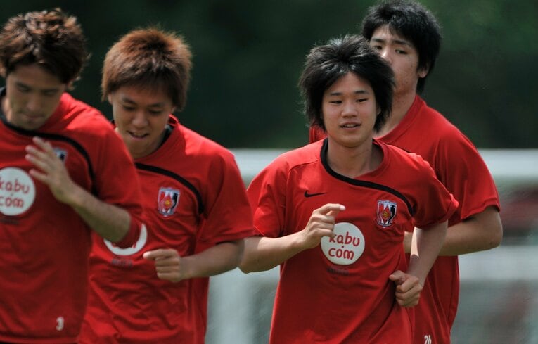 2009年、浦和の練習風景　©︎Takuya Sugiyama