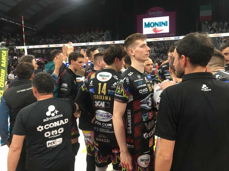 セリエA・プレーオフ準決勝第5戦　©︎Yuge Takashi