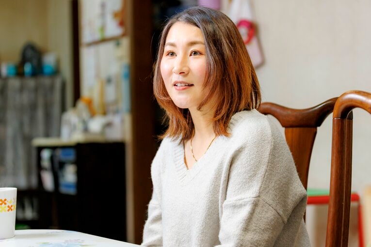 角田夏実らと鎬を削りあった学生時代の思い出を振り返る染宮さん　©︎Kiichi Matsumoto