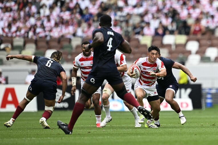 第二次エディー・ジョーンズHC体制の初陣となったイングランド戦　©Asami Enomoto