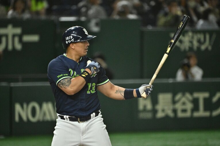 勝負強いホセ・オスナ　©Hideki Sugiyama