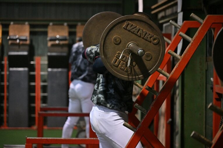 大阪桐蔭の練習風景（2022年）　©︎Hideki Sugiyama
