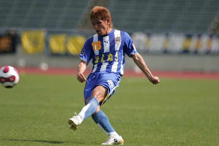 山形時代の木藤監督　©AFLO