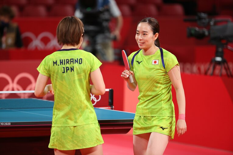 「ダブルスを石川さんと戦えて、すごく心強いです」 卓球女子団体のカギを握る平野美宇にチームが伝えていたこと(6)
