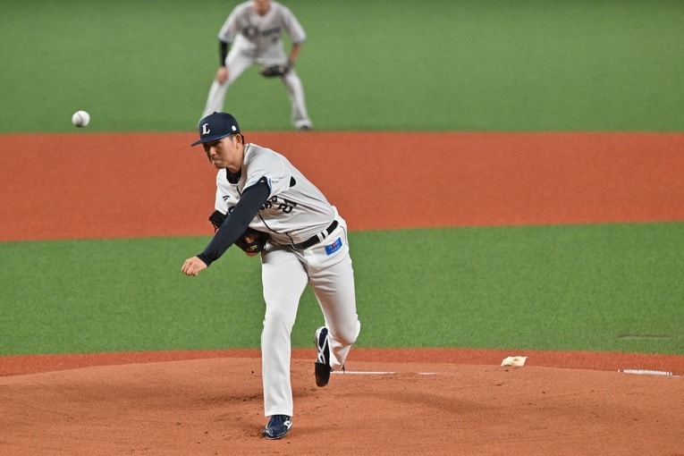 ルーキーながら10勝を挙げ、新人王有力候補の武内夏暉　©Hideki Sugiyama