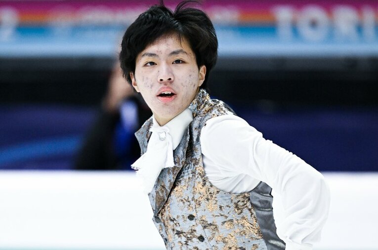 昨シーズンは四大陸選手権、ジュニア世界選手権で優勝し、GPファイナルにも進出した三浦佳生（18歳）が、今季の新プログラム『進撃の巨人』について語った ／ photograph by Asami Enomoto