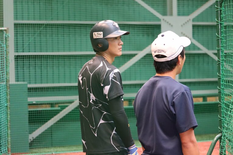 山田健太（立教大4年）の練習風景　©Genki Taguchi