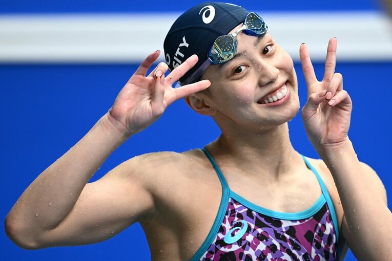 はつらつとした笑顔が印象的な今井月　©Tsutomu Kishimoto/PICSPORT