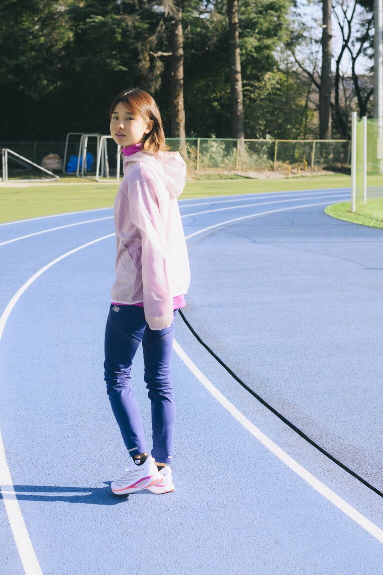 2023年8月の世界陸上に照準をあわせて準備しているという不破聖衣来　©︎Asami Enomoto