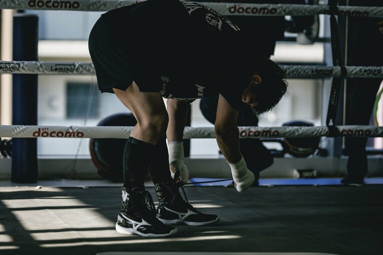 井上尚弥 公開練習　©︎Kiichi Matsumoto