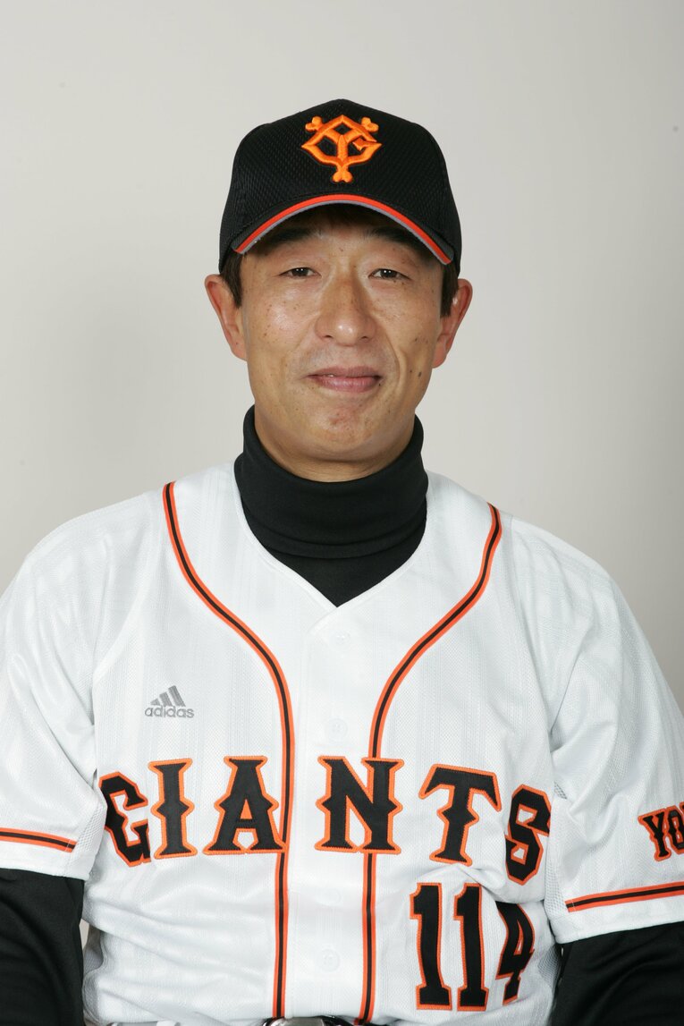 岡部憲章。48歳まで巨人で打撃投手を務めた（2006年撮影）　©BUNGEISHUNJU