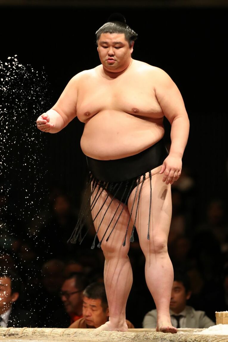 先場所11勝、関脇の正代 ／ photograph by AFLO