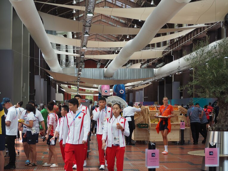 パリ五輪の選手村（全56枚）©JMPA