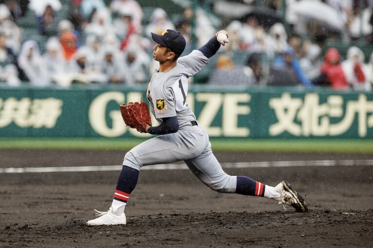 エースナンバーを背負う高橋煌稀　©Kiichi Matsumoto