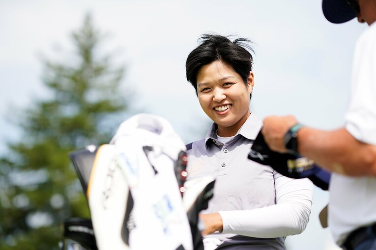 2022年全米女子プロ・練習日　©︎Shizuka Minami