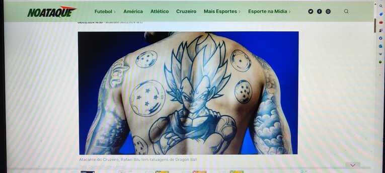 クルゼイロのFWラファエル・ビルー（2024年3月8日、電子メディア「ノ・アタッケ」）