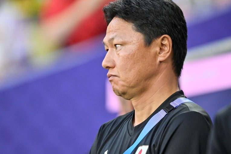 大岩監督も好采配でグループステージ突破へと導いた　©Takuya Nakachi/JMPA