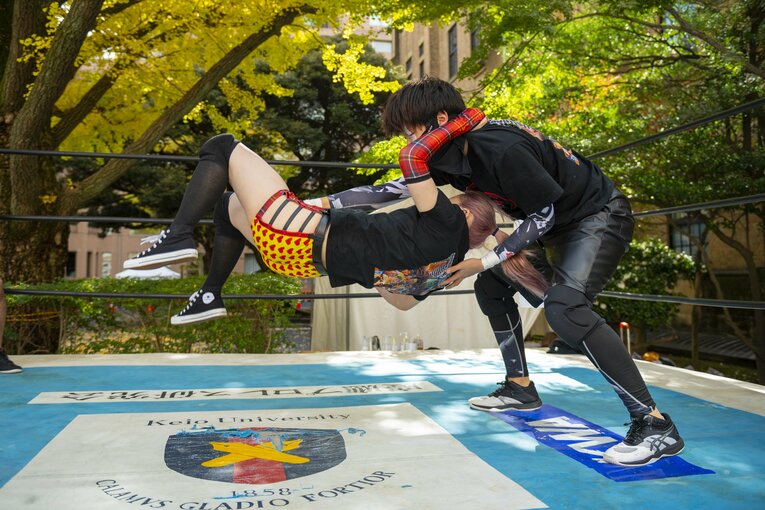 慶應プロレス研究会“唯一の女子学生レスラー”無村架純が“男子相手”に闘う理由「木村花さんみたいに」《特別フォトインタビュー》(67)