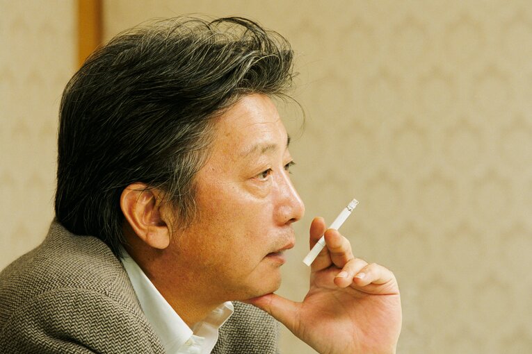 11月24日に73歳で亡くなった作家の伊集院静氏　©BUNGEISHUNJU