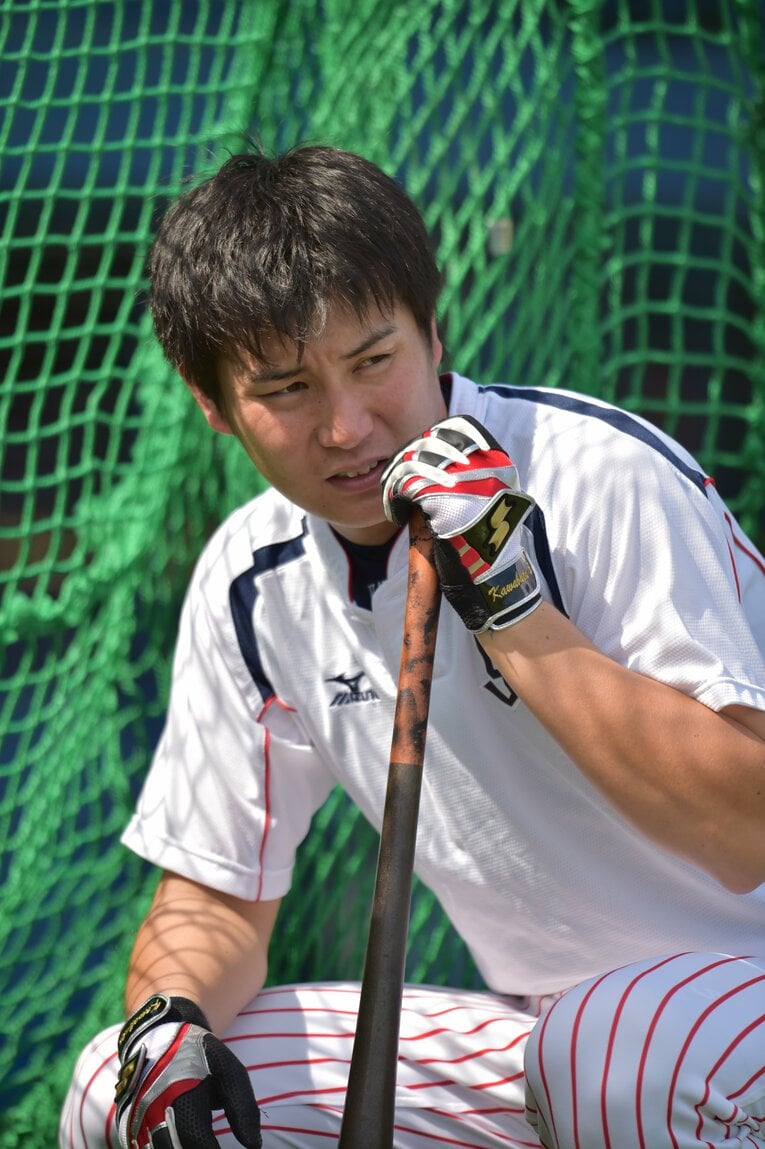 今季で引退を表明した川端慎吾。ヤクルト一筋20年のプロ野球選手人生だった ©BUNGEISHUNJU