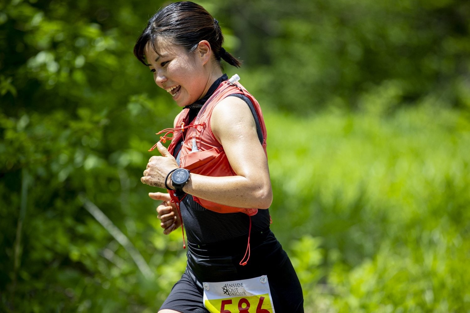 今年11月の『トレイルランニング世界選手権2021』の日本代表選手にも選ばれている秋山 ©Sho Fujimaki