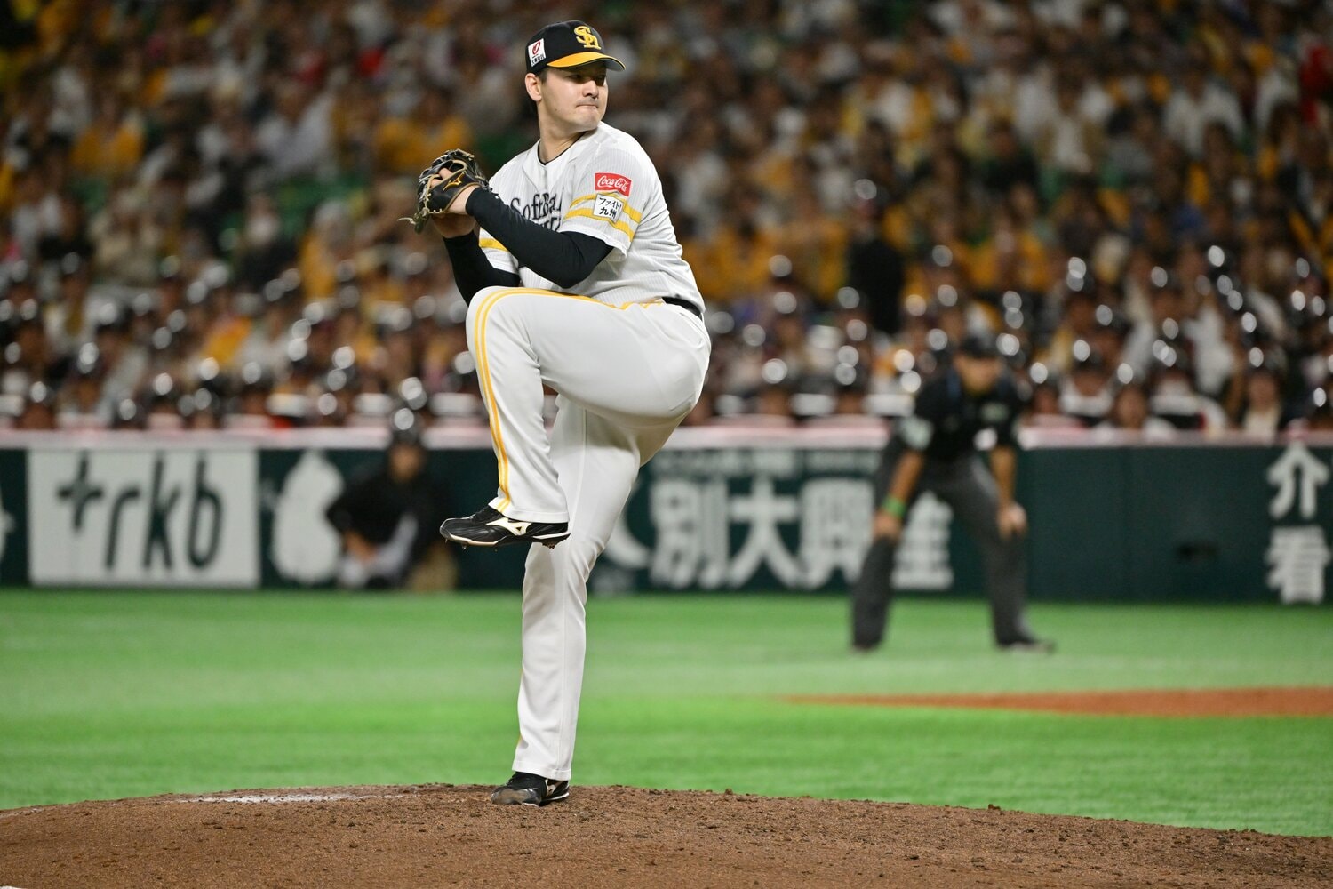 日本シリーズ第1戦の先発を任される有原 ©Hideki Sugiyama