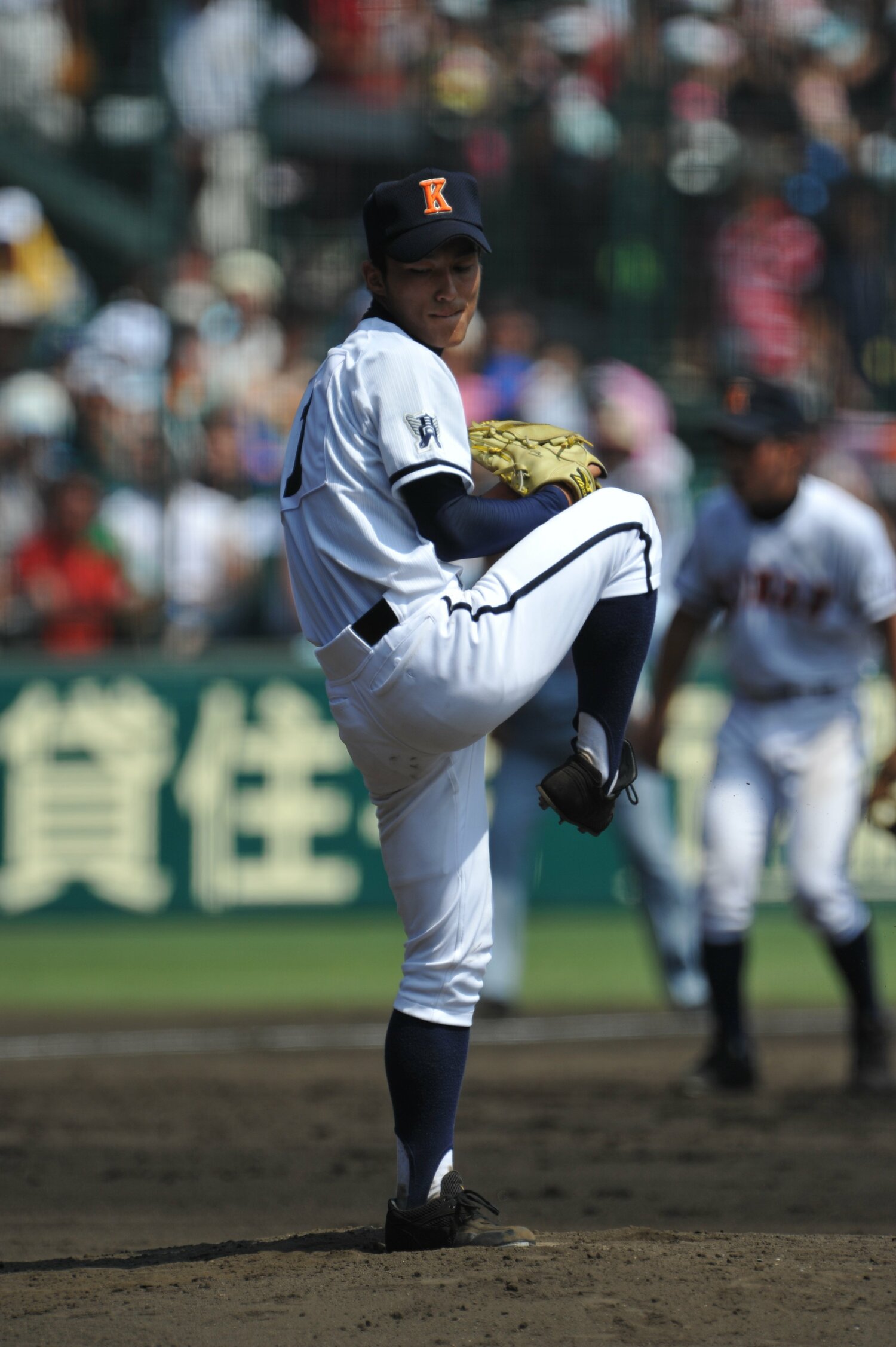 10位タイに島袋洋奨（興南）　©Hideki Sugiyama