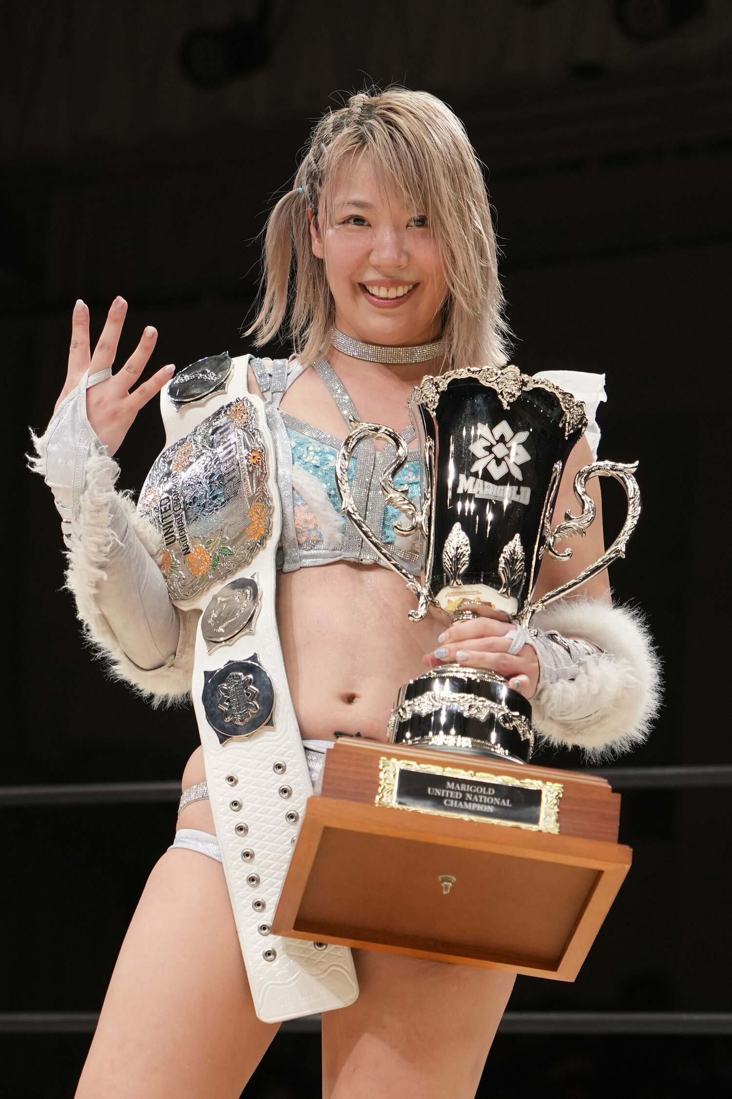 UN王者の桜井麻衣　©Masashi Hara