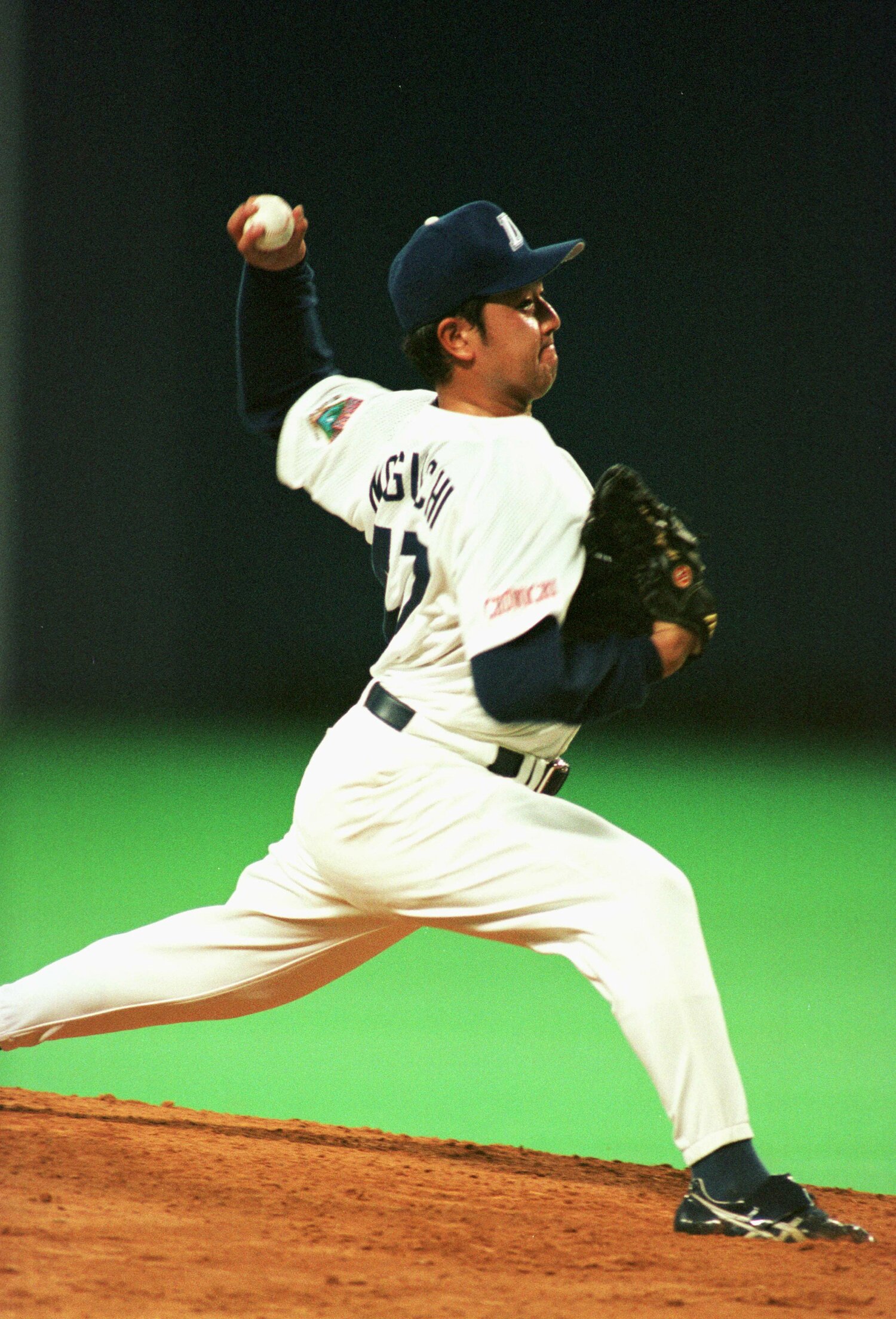 野口の武器に「コントロール」が挙げられるが、制球力が改善されたのは1998年以降だった ©Takao Yamada