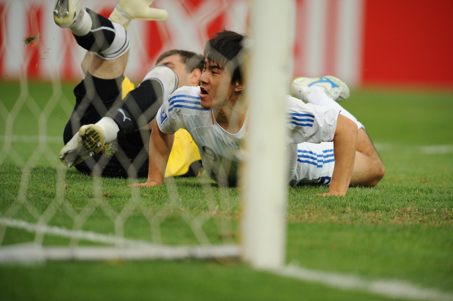 W杯予選ウズベキスタン戦でのゴールは“岡崎らしいゴール”として記憶に残っている　©Naoya Sanuki