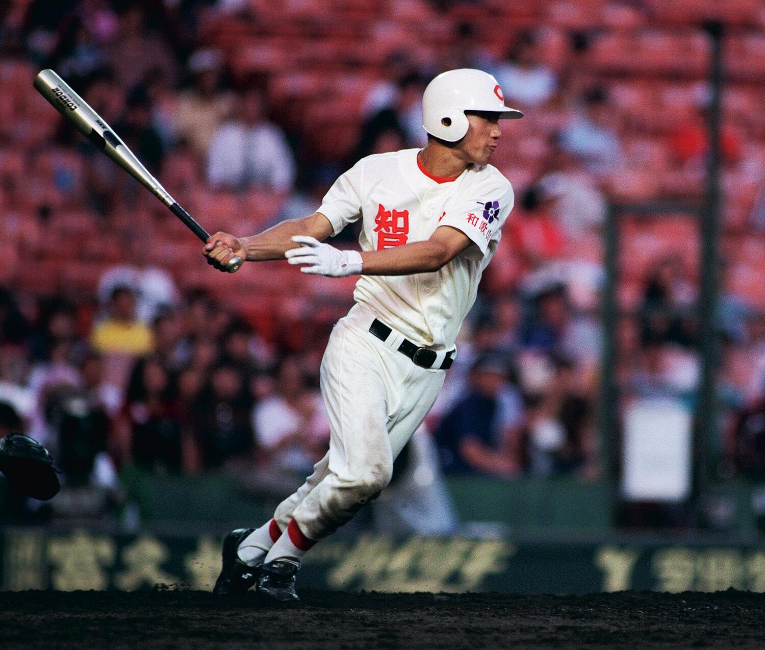 1997年智弁和歌山の初優勝に貢献し、大学でも1年から活躍した“野球エリート”だった　©JIJI PRESS
